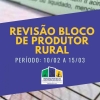 Revisão do Bloco de Produtor