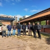Equipe do Município realizou visita à pavilhão de Psicultura em Santiago